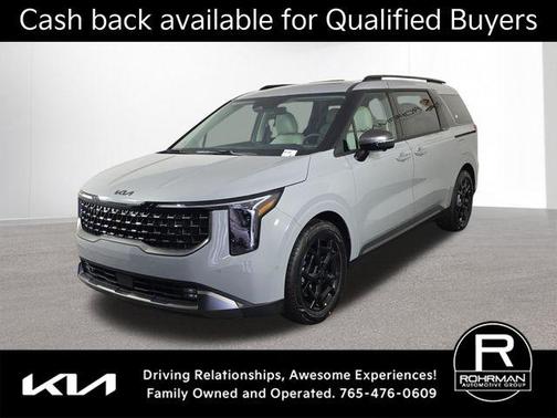 Ceramic Silver 2026 Kia Carnival SX