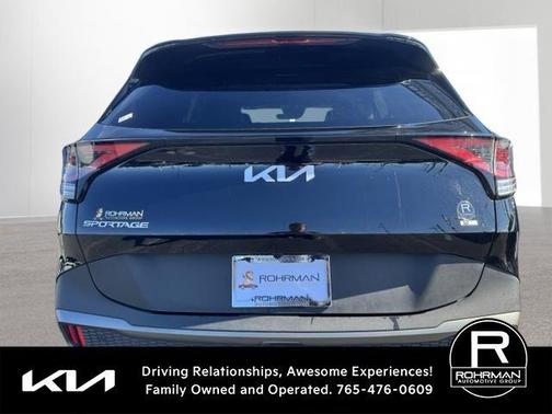 Ebony Black 2024 Kia Sportage X-Line