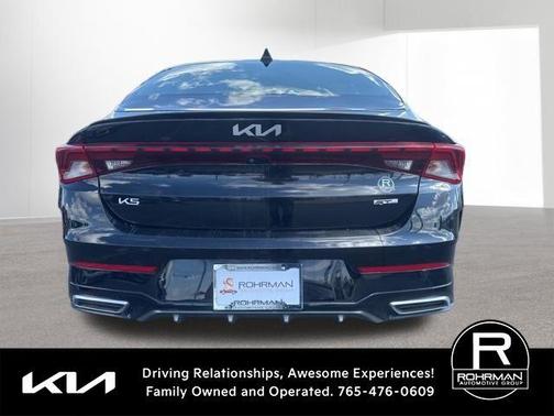 Ebony Black 2023 Kia K5 GT-Line
