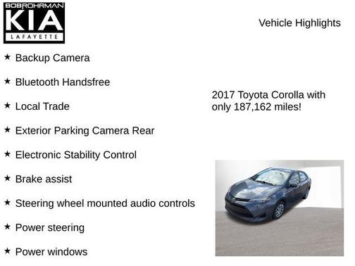 2017 Toyota Corolla L