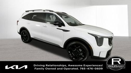 Glacial White Pearl 2026 Kia Sorento X-Line SX