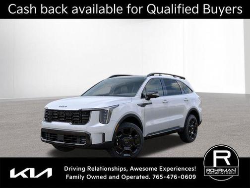 Glacial White Pearl 2026 Kia Sorento X-Line SX