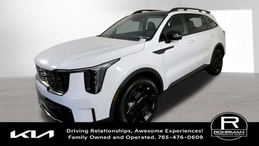Glacial White Pearl 2026 Kia Sorento X-Line SX