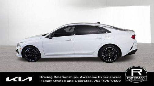 Glacial White Pearl 2024 Kia K5 GT-Line
