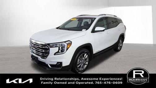 Summit White 2022 GMC Terrain SLT