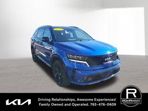 Sapphire Blue 2022 Kia Sorento SX
