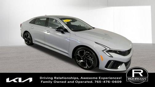 Wolf Gray 2025 Kia K5 GT-Line