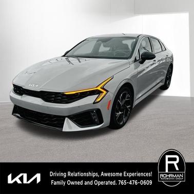 Wolf Gray 2025 Kia K5 GT-Line