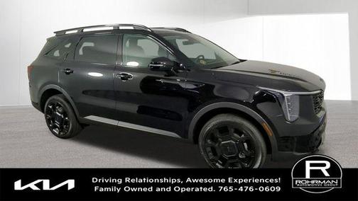 Ebony Black 2026 Kia Sorento X-Line EX
