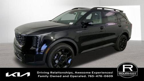 Ebony Black 2026 Kia Sorento X-Line EX