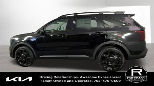 Ebony Black 2026 Kia Sorento X-Line EX