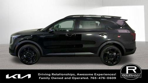 Ebony Black 2026 Kia Sorento X-Line EX