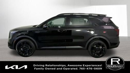 Ebony Black 2026 Kia Sorento X-Line EX