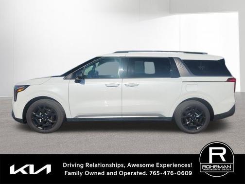 Snow White Pearl 2025 Kia Carnival Hybrid SX PRESTIGE