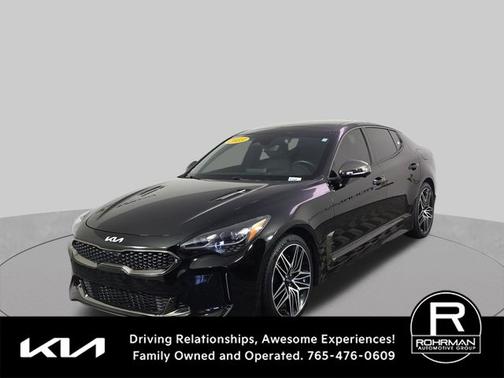 Aurora Black 2023 Kia Stinger GT2