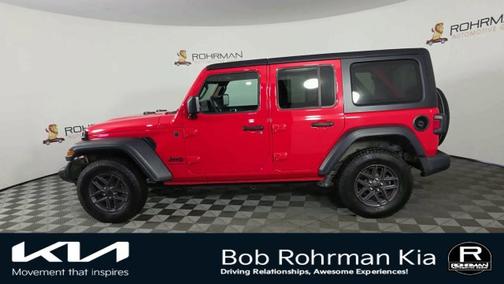 Firecracker Red Clearcoat 2024 Jeep Wrangler Sport S