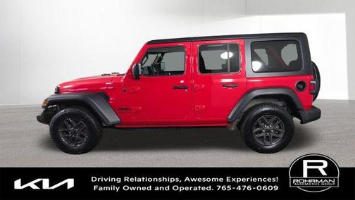 Firecracker Red Clearcoat 2024 Jeep Wrangler Sport