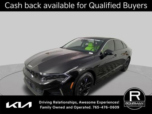 Aurora Black Pearl 2026 Kia K5 LXS FWD