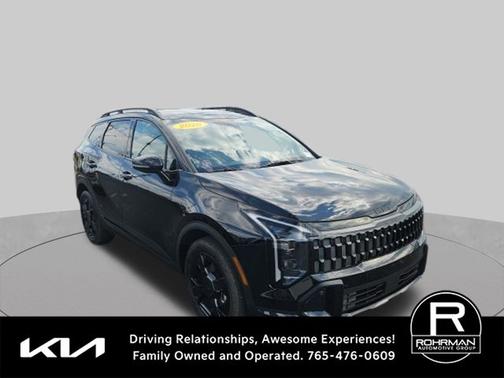 Ebony Black 2026 Kia Sportage X-Line