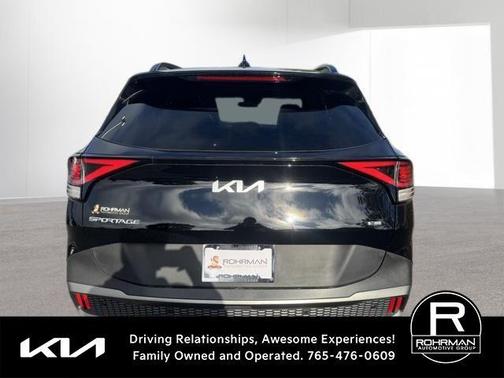 Ebony Black 2024 Kia Sportage X-Line
