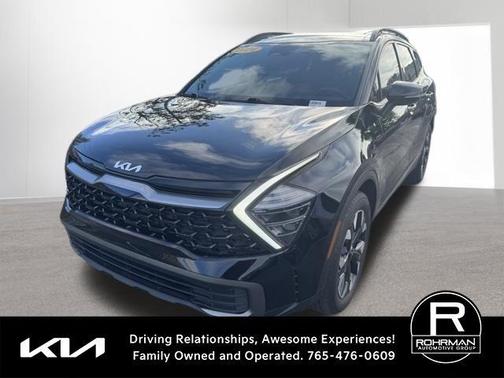 Ebony Black 2024 Kia Sportage X-Line