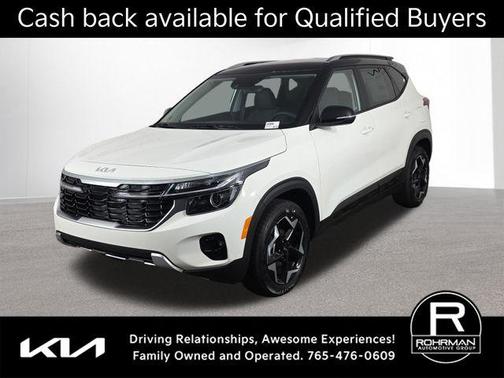 Clear White / Black Roof 2026 Kia Seltos S