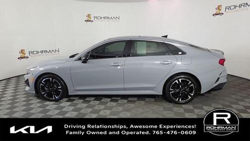 Wolf Gray 2023 Kia K5 GT-Line