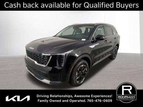 Ebony Black 2026 Kia Sorento S