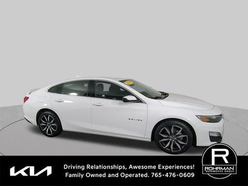 Summit White 2024 Chevrolet Malibu RS
