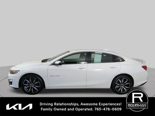 Summit White 2024 Chevrolet Malibu RS