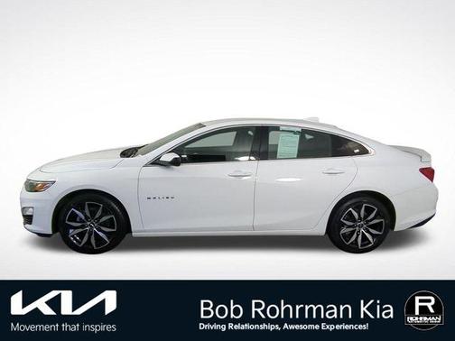 Summit White 2024 Chevrolet Malibu RS