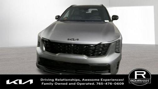 Steel Gray 2026 Kia Sorento Hybrid X-LINE SX PRESTIGE