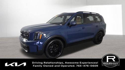 Midnight Lake Blue 2024 Kia Telluride EX X-Line