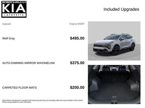 Wolf Gray 2027 Kia Sportage Hybrid X-Line