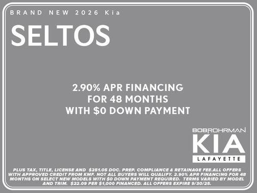 2026 Kia Seltos S