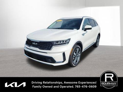 Snow White Pearl 2023 Kia Sorento Hybrid EX