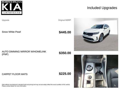 Snow White Pearl 2023 Kia Sorento Hybrid EX