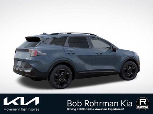 Heritage Blue 2027 Kia Sportage Hybrid X-Line