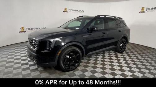 Ebony Black 2026 Kia Sorento X-Line SX Prestige