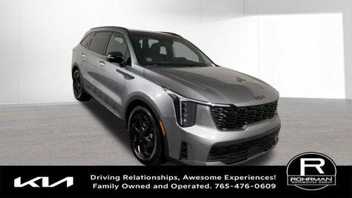 Steel Gray 2026 Kia Sorento Hybrid X-LINE SX PRESTIGE