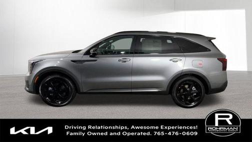 Steel Gray 2026 Kia Sorento Hybrid X-LINE SX PRESTIGE