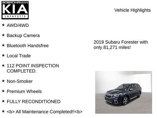 2019 Subaru Forester Touring