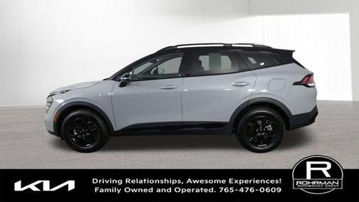 Ebony Black 2025 Kia Sportage X-Pro