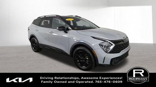 Ebony Black 2025 Kia Sportage X-Pro