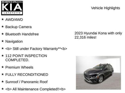 2023 Hyundai KONA SEL