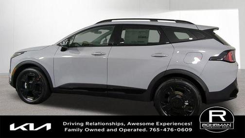Wolf Gray 2026 Kia Sportage Hybrid X-Line