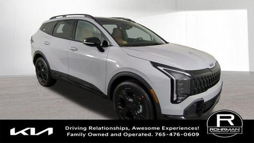 Wolf Gray 2026 Kia Sportage Hybrid X-Line