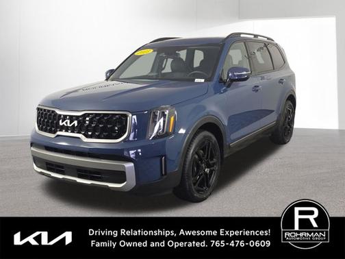Midnight Lake Blue 2023 Kia Telluride EX X-Line