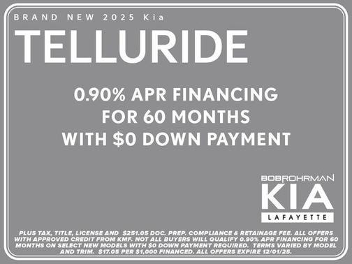 2025 Kia Telluride SX
