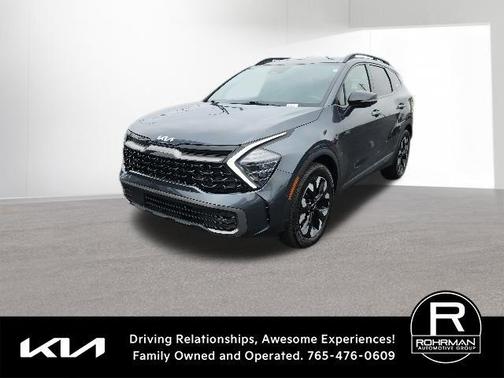 Gravity Gray 2024 Kia Sportage Plug-In Hybrid X-Line Prestige